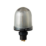 Werma 216 Series Clear Continuous lighting Beacon, 48 V, Built-in Mounting, Filament Bulb