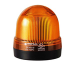 Werma 221 Series Yellow Continuous lighting Beacon, 230 V, Base Mount, LED Bulb