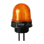 Werma 230 Series Yellow Continuous lighting Beacon, 12 V, Built-in Mounting, LED Bulb