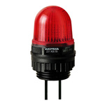 Werma 231 Series Red Continuous lighting Beacon, 115 V, Built-in Mounting, LED Bulb