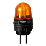 Werma 231 Series Yellow Continuous lighting Beacon, 115 V, Built-in Mounting, LED Bulb