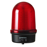 Werma 280 Series Red EVS Beacon, 24 V, Base Mount, LED Bulb