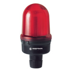 Werma 829 Series Red Rotating Beacon, 115 → 230 V, Tube Mounting, LED Bulb