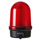 Werma 838 Series Red Flashing Beacon, 115 V, Base Mount, Xenon Bulb