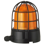 Werma 839 Series Yellow Rotating Beacon, 115 → 230 V, Base Mount, LED Bulb