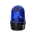 Werma 885 Series Blue Rotating Beacon, 115 → 230 V, Base Mount, LED Bulb