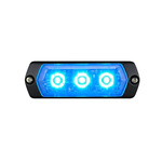 Patlite 1M1 Series Blue Multiple Effect Warning Light, 12 → 24 V, Indoor/Outdoor, LED Bulb, IP68