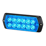 Patlite 2M1 Series Blue Multiple Effect Warning Light, 12 → 24 V, Indoor/Outdoor, LED Bulb, IP68