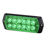 Patlite 2M1 Series Green Multiple Effect Warning Light, 12 → 24 V, Indoor/Outdoor, LED Bulb, IP68
