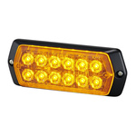 Patlite 2M1 Series Yellow Multiple Effect Warning Light, 12 → 24 V, Indoor/Outdoor, LED Bulb, IP68