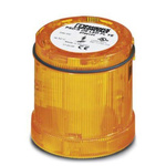 Phoenix Contact PSD Series Yellow Flashing Beacon, 24 V dc, Base Mounted, Surface Mounted, Flashing, LED Bulb