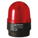 Werma EM 205 Series Red Flashing Beacon, 230 V ac, Wall Mount, Xenon Bulb, IP65