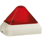 Pfannenberg PY X-M-10 Series Red Flashing Beacon, 230 V ac, Panel Mount, Xenon Bulb