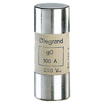 Legrand 100A Ceramic Cartridge Fuse, 22.2 x 58mm