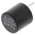 SchurterPC Board Non Resettable Fuse, Radial 500mA, 250V ac
