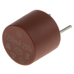 RS PROPC Board Non Resettable Fuse, Radial 250mA, 250V ac