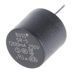 EatonPC Board Non Resettable Fuse, Radial 200mA, 250V ac