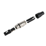 Neutrik Cable Mount XLR Connector, Female, 3 Way, Gold, Silver Plating