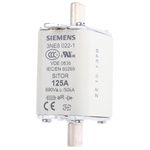 Siemens 125A Centred Tag Fuse, NH00, 690V ac