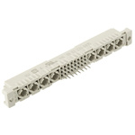 Harting 24 + 8 Way 2.54mm Pitch, Type M Class C2, 3 Row, Straight DIN 41612 Connector, Socket