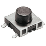 Tactile Switch, SPST-NO 50 mA @ 42 V dc 1.3mm