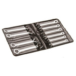 RS PRO 10-Piece Spanner Set, 4 → 11 mm, Carbon Steel