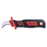 RS PRO Cable Knife, VDE/1000V, 220 mm Overall, 44 mm Blade