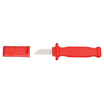 Gedore Cable Knife, VDE/1000V, 180 mm Overall, 50 mm Blade, Plastic Handle