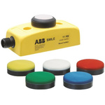 ABB Jokab Panel Mount Emergency Button - Turn To Release, 32.2mm Cutout Diameter, NO, Mushroom Head