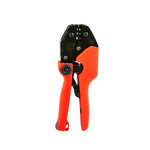 RS PRO Hand Ratcheting Crimp Tool for Insulated Spade Connectors, 0,1 → 1,5mm² Wire