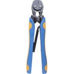TE Connectivity CERTI-CRIMP Hand Ratcheting Crimp Tool for FASTON 250 Terminals, 0.3 → 2mm² Wire
