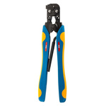 TE Connectivity CERTI-CRIMP Hand Ratcheting Crimp Tool for PIDG Splices, PIDG Terminals, Plasti-Grip Terminals, 0.3