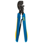 TE Connectivity CERTI-CRIMP Hand Ratcheting Crimp Tool for PIDG Splices, PIDG Terminals, Plasti-Grip Terminals, 3