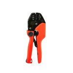 RS PRO Hand Ratcheting Crimp Tool for Crimp Contacts, 0,1 → 1,5mm² Wire
