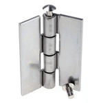 Pinet Stainless Steel Butt Hinge, 80mm x 30mm x 3mm