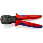 Knipex Hand Ratcheting Crimp Tool for D Sub HD 20 Contacts, D Sub HDE Contacts, 0.03 → 0.56mm² Wire