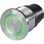 Capacitive Touch Switch, Latching ,Illuminated, Green, Red, IP67