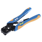 TE Connectivity CERTI-CRIMP Hand Ratcheting Crimp Tool for PIDG Splices, PIDG Terminals, Plasti-Grip Terminals, 0.3