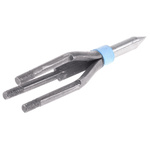3 → 5.5mm Prong Length, Cable Sleeve Tool Replacement Prong, For Use With Interchangeable Prong Application Tools