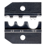 Knipex, 97 Crimp Die, Butt and Press, Wire size 8 → 12AWG