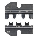 Knipex, 97 Crimp Die, Solar Cable Connector, Wire size 8 → 12AWG