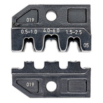 Knipex, 97 Crimping Die Set, Open Plug Type
