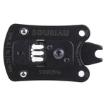 Souriau, UTS Series Crimping Head, Wire size 20 → 16AWG, Hex size 1.6mm