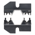 Knipex, 97 Crimp Die, Solar Cable Connector, Wire size 10 → 12AWG