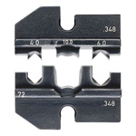 Knipex, 97 Crimp Die, Solar Cable Connector, Wire size 8 → 12AWG