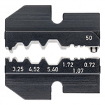 Knipex, 97 Crimping Die Set, Coaxial, Coaxial Type RG 58 / 174 / 188 / 316