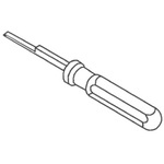 TE Connectivity Crimp Extraction Tool, MIC Series, Tab Contact
