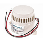 Moflash AE35M Series Panel Mount Horn, 12 V, 24 V, 95dB at 1 m, IP30, DC, 2-Tone