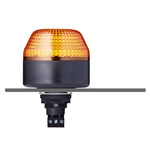 AUER Signal IBL Series Amber Multiple Effect Beacon, 24 V ac/dc, Panel Mount, LED Bulb, IP65