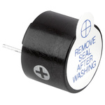 RS PRO Through Hole Buzzer, 6 → 15 V, 85dB at 1 m, Single-Tone